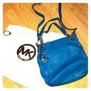 Michael Kors cross body leather bag